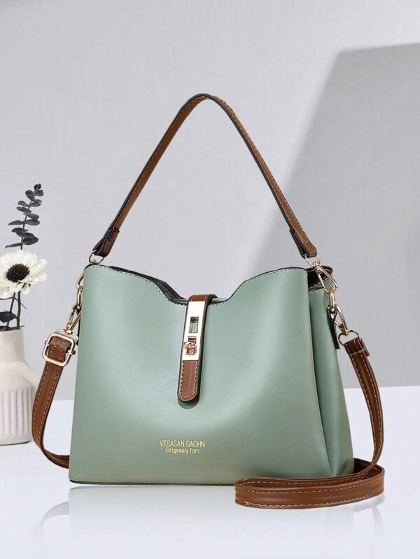 Sac seau à bandoulière mode PLANEE, cadeau de la fête des mères, cadeaux pour maman, essentiels de maman, sac de maman pour sortir, sacs de travail chics pour femmes – Image 25