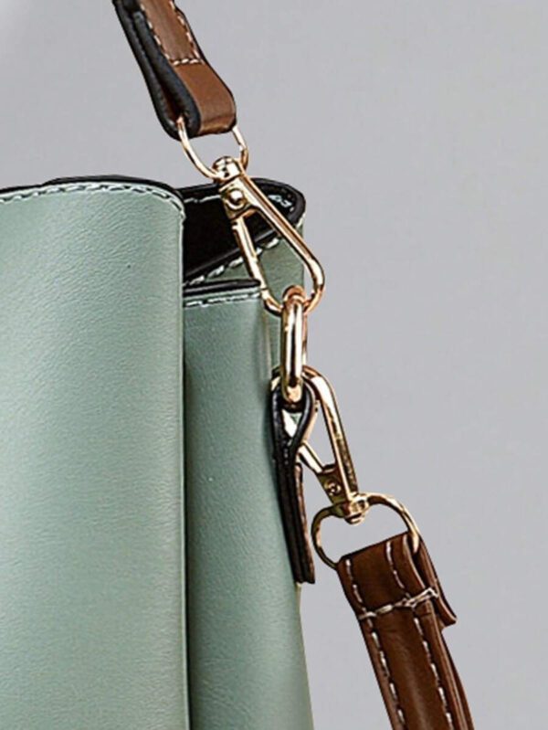 Sac seau à bandoulière mode PLANEE, cadeau de la fête des mères, cadeaux pour maman, essentiels de maman, sac de maman pour sortir, sacs de travail chics pour femmes – Image 28