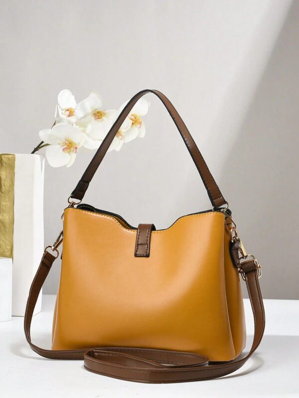 Sac seau à bandoulière mode PLANEE, cadeau de la fête des mères, cadeaux pour maman, essentiels de maman, sac de maman pour sortir, sacs de travail chics pour femmes – Image 36