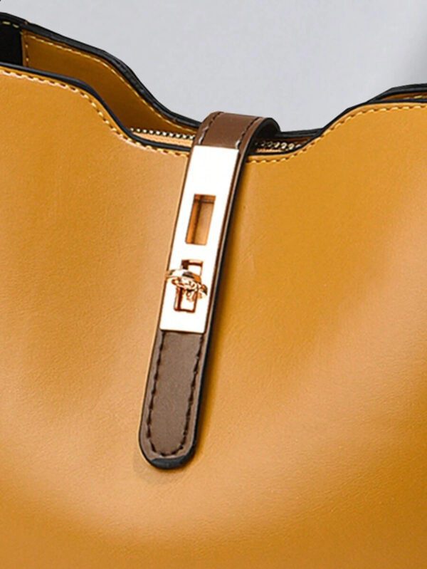 Sac seau à bandoulière mode PLANEE, cadeau de la fête des mères, cadeaux pour maman, essentiels de maman, sac de maman pour sortir, sacs de travail chics pour femmes – Image 38