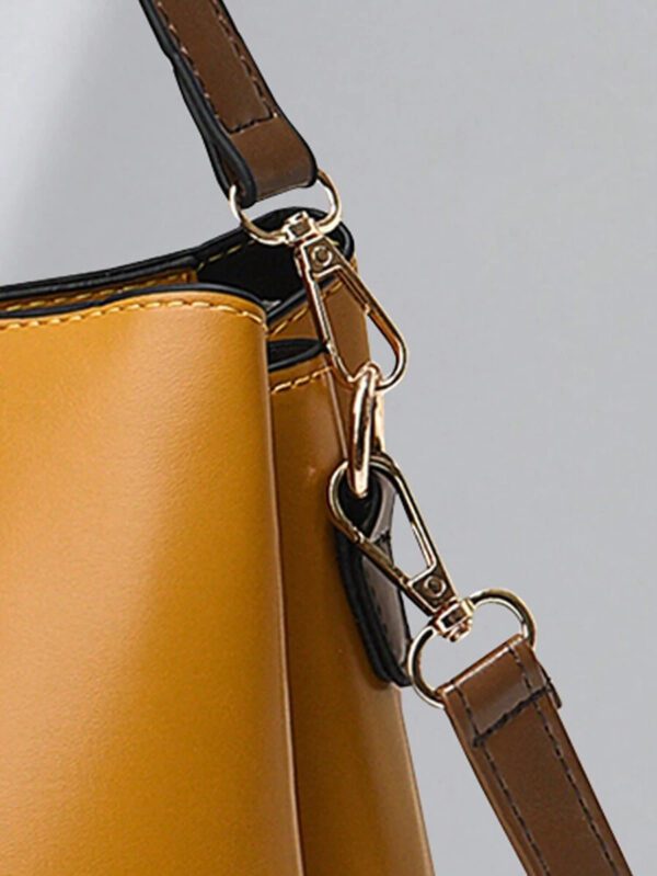 Sac seau à bandoulière mode PLANEE, cadeau de la fête des mères, cadeaux pour maman, essentiels de maman, sac de maman pour sortir, sacs de travail chics pour femmes – Image 39