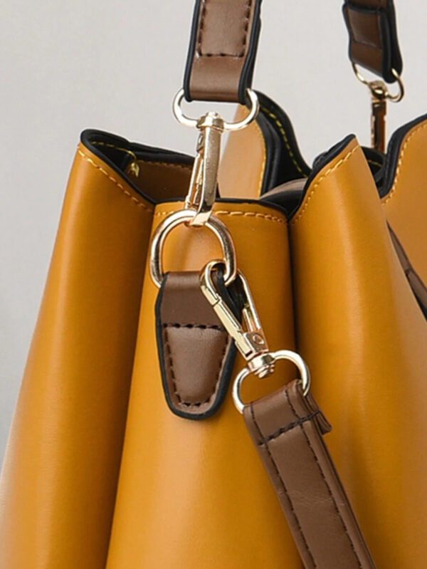 Sac seau à bandoulière mode PLANEE, cadeau de la fête des mères, cadeaux pour maman, essentiels de maman, sac de maman pour sortir, sacs de travail chics pour femmes – Image 40