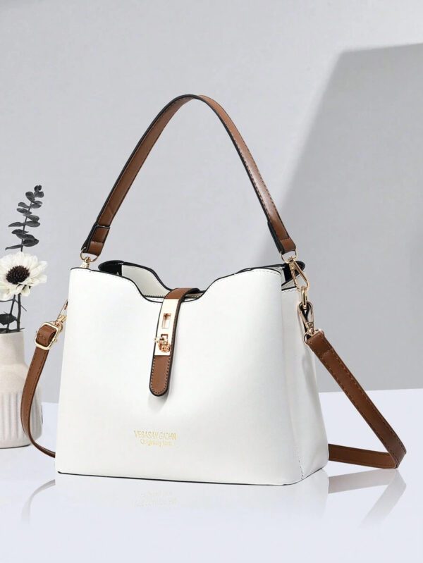 Sac seau à bandoulière mode PLANEE, cadeau de la fête des mères, cadeaux pour maman, essentiels de maman, sac de maman pour sortir, sacs de travail chics pour femmes – Image 45