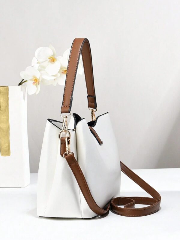 Sac seau à bandoulière mode PLANEE, cadeau de la fête des mères, cadeaux pour maman, essentiels de maman, sac de maman pour sortir, sacs de travail chics pour femmes – Image 46