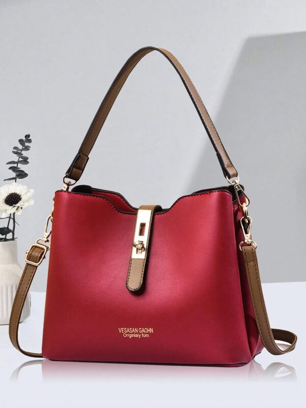 Sac seau à bandoulière mode PLANEE, cadeau de la fête des mères, cadeaux pour maman, essentiels de maman, sac de maman pour sortir, sacs de travail chics pour femmes – Image 52