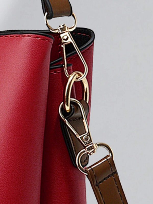 Sac seau à bandoulière mode PLANEE, cadeau de la fête des mères, cadeaux pour maman, essentiels de maman, sac de maman pour sortir, sacs de travail chics pour femmes – Image 60
