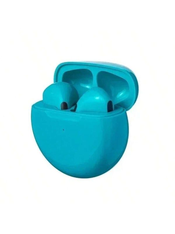 Écouteurs Bluetooth Pro 6 compatibles avec , casque Bluetooth sans fil anti-bruit avec microphone, oreillettes sans fil Pro6 de 160 mAh – Image 9