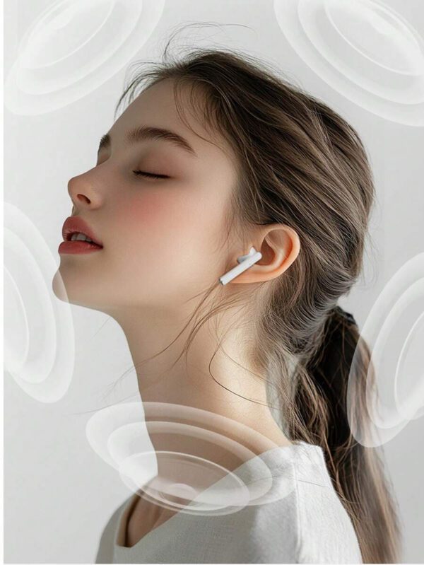 WoSD Casque sans fil TWS 5.3 sans fil, casque sport stéréo, musique stéréo Hi-Fi mobile et microphone, casque de jeu à faible latence tactile – Image 12