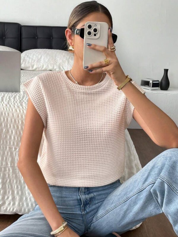 Siren Gaze T-shirt pratique à rayures et manches courtes pour hommes – Image 33