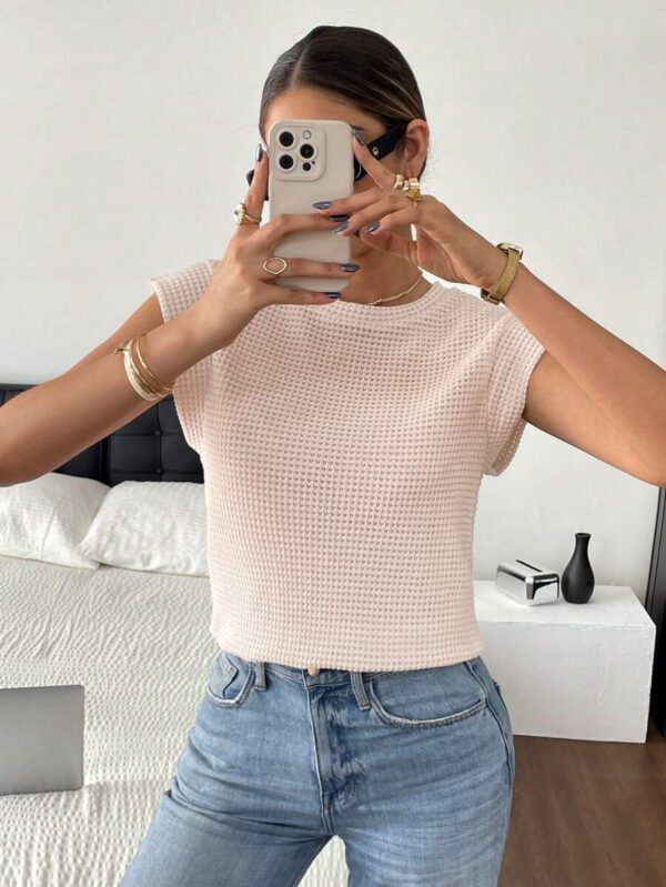 Siren Gaze T-shirt pratique à rayures et manches courtes pour hommes – Image 35