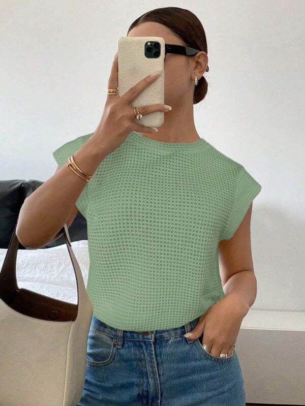 Siren Gaze T-shirt pratique à rayures et manches courtes pour hommes – Image 37
