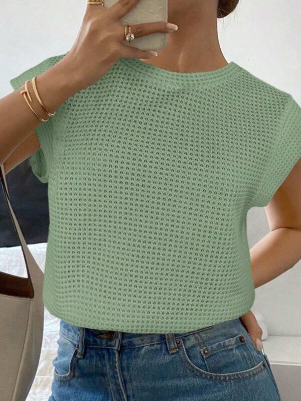 Siren Gaze T-shirt pratique à rayures et manches courtes pour hommes – Image 43