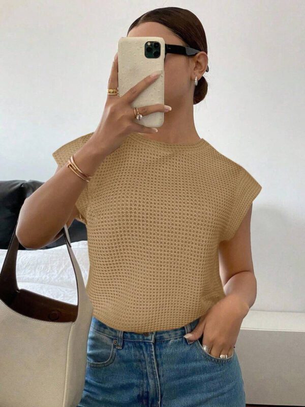 Siren Gaze T-shirt pratique à rayures et manches courtes pour hommes – Image 58