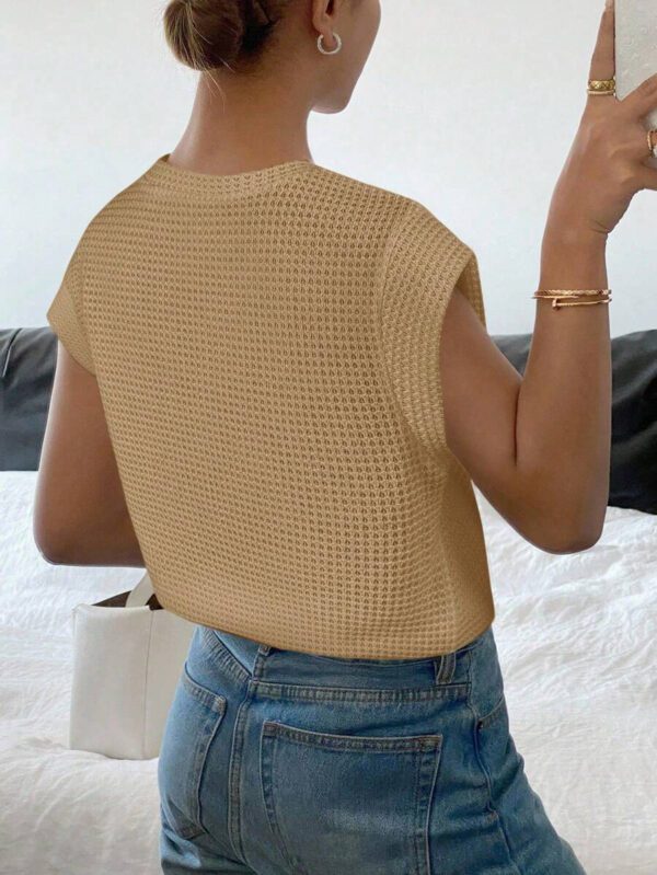 Siren Gaze T-shirt pratique à rayures et manches courtes pour hommes – Image 59