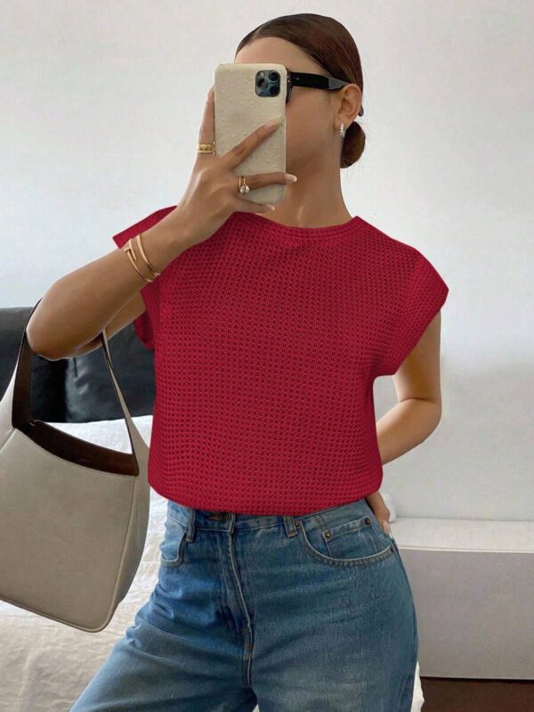 Siren Gaze T-shirt pratique à rayures et manches courtes pour hommes – Image 69