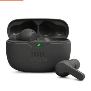 JBL Écouteurs musicaux sans fil JBL Wave Beam, écouteurs sport Bluetooth avec microphone, réduction de bruit d'appel, USB Type-C