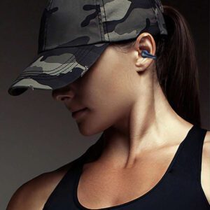 NEW SENYANG Nouveau casque de sport sans fil Senyang à clipser, musique, vidéo, confortable, hi-fi, Dolby Bass, stéréo, appels HD, adapté à Android, compatible avec iPhone, téléphone portable, écouteurs de jeu, écouteurs intelligents pour couples et entreprises
