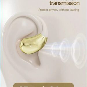 NEW SENYANG Nouveau casque de sport sans fil Senyang à clipser, musique, vidéo, confortable, hi-fi, Dolby Bass, stéréo, appels HD, adapté à Android, compatible avec iPhone, téléphone portable, écouteurs de jeu, écouteurs intelligents pour couples et entreprises