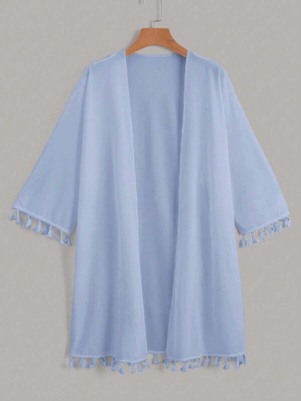 Swim Vcay Kimono de cache-maillot pour femmes SHEEINXMELMAIA pour vacances – Image 24