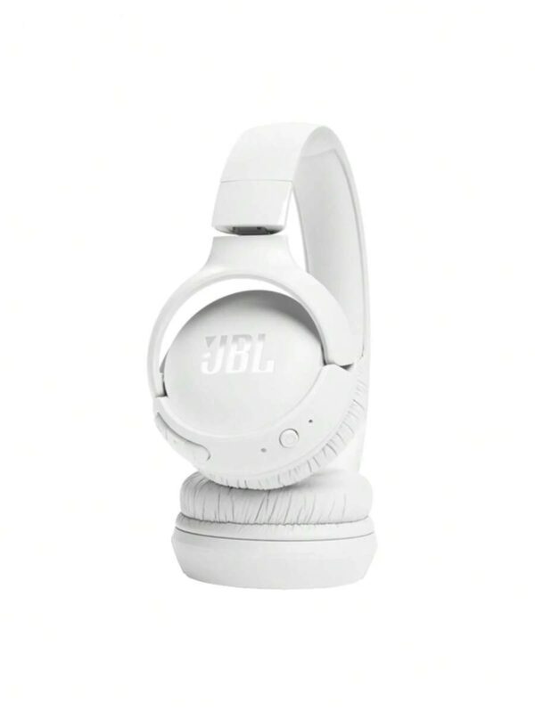 JBL Casque Bluetooth TUNE520BT sans fil à annulation de bruit, écouteurs avec 57 heures d'autonomie, Bluetooth 5.3 - Noir – Image 4
