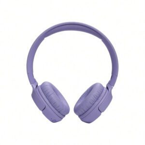 JBL Casque Bluetooth TUNE520BT sans fil à annulation de bruit, écouteurs avec 57 heures d'autonomie, Bluetooth 5.3 - Noir