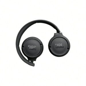 JBL Casque Bluetooth TUNE520BT sans fil à annulation de bruit, écouteurs avec 57 heures d'autonomie, Bluetooth 5.3 - Noir