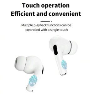 MEIYIXING Casque sans fil Meiyixing - Un boîtier de charge pour casque avec écran tactile LCD. Avec une capacité de 180mAh, il peut fournir jusqu'à 5 heures de lecture par charge. Les écouteurs offrent un effet stéréo, prennent en charge la fonction d'écouteurs sans fil et sont dotés d'un microphone antibruit intelligent intégré, convenant aux écouteurs intra-auriculaires.