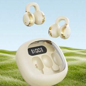 NEW SENYANG Nouveaux écouteurs intra-auriculaires Senyang avec clip, oreillettes de sport écouteurs TWS vidéo HIFI Dolby Bass ACC stéréo HD avec appel, adaptés pour le jeu sur téléphone portable, écouteurs macaron intelligents pour couples