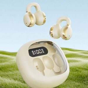 NEW SENYANG Nouveaux écouteurs intra-auriculaires Senyang avec clip, oreillettes de sport écouteurs TWS vidéo HIFI Dolby Bass ACC stéréo HD avec appel, adaptés pour le jeu sur téléphone portable, écouteurs macaron intelligents pour couples