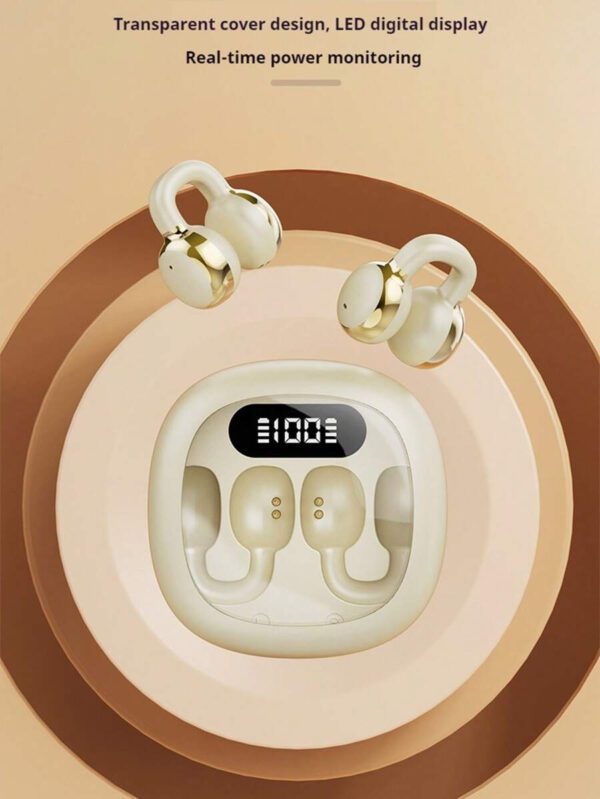 NEW SENYANG Nouveaux écouteurs intra-auriculaires Senyang avec clip, oreillettes de sport écouteurs TWS vidéo HIFI Dolby Bass ACC stéréo HD avec appel, adaptés pour le jeu sur téléphone portable, écouteurs macaron intelligents pour couples – Image 7