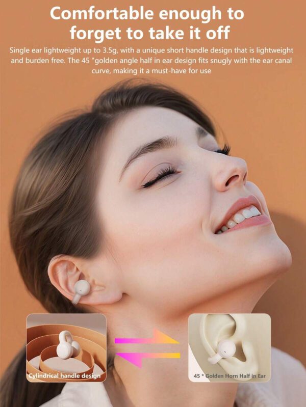 NEW SENYANG Nouveaux écouteurs intra-auriculaires Senyang avec clip, oreillettes de sport écouteurs TWS vidéo HIFI Dolby Bass ACC stéréo HD avec appel, adaptés pour le jeu sur téléphone portable, écouteurs macaron intelligents pour couples – Image 11