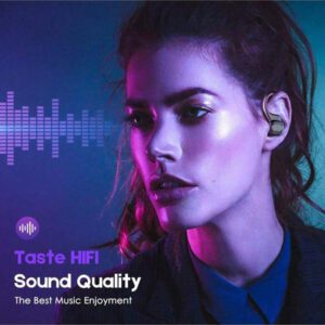 GENAI Écouteurs sans fil sport 2025 NOUVEAU BT 5.3 Casques Ultra Longue Durée de Lecture Avec Affichage LED Basses Puissantes Écouteurs Supra-Auriculaires Avec Crochets d'Oreille Étanches Pour Gym/Course/Entraînement