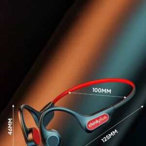 Lenovo Écouteurs à conduction osseuse Lenovo X3PRO TWS Fone Bluetooth sans fil. Écouteurs pour le sport, la conduite, le cyclisme. Casque pour course à pied