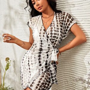 Swim Lushoire Kimono cache-maillot en tie dye pour la plage/les vacances