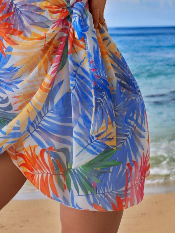 Swim Lushoire Kimono cache-maillot en tie dye pour la plage/les vacances – Image 18