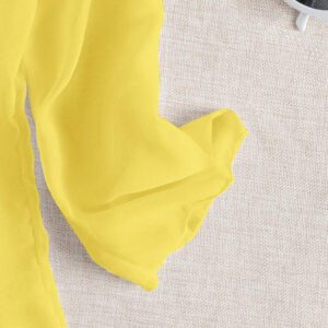 Swim Basics Kimono couvrant de couleur unie transparent pour les vacances/la plage