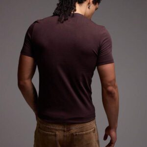 Musero T-shirt ajusté coupe slim, basiques printemps été
