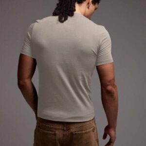 Musero T-shirt ajusté coupe slim, basiques printemps été