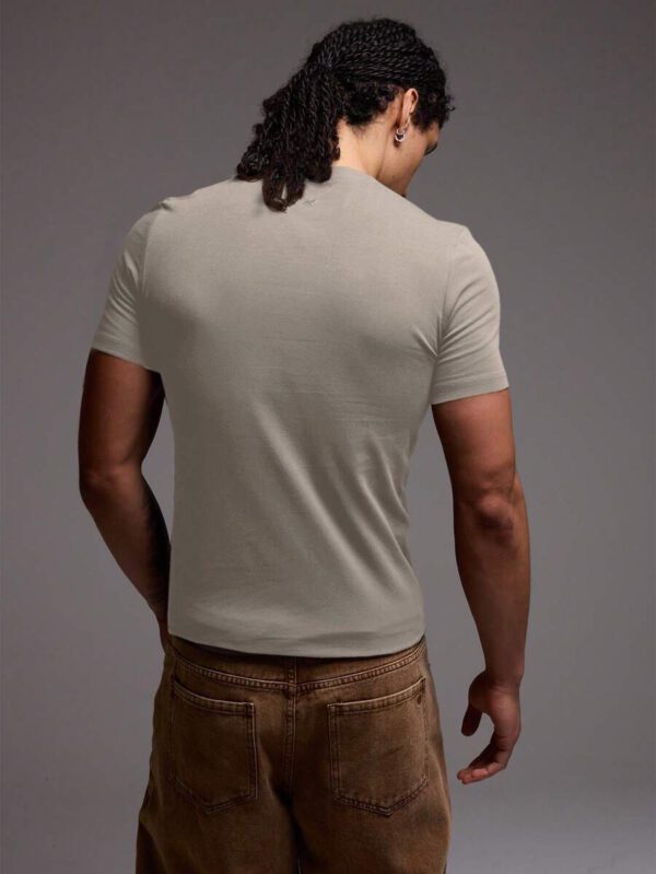 Musero T-shirt ajusté coupe slim, basiques printemps été – Image 20