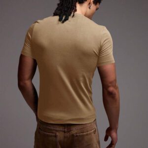 Musero T-shirt ajusté coupe slim, basiques printemps été