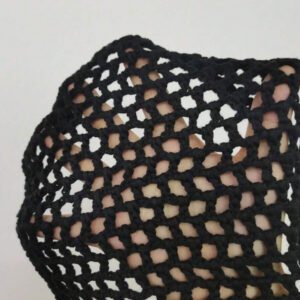 Kimono de plage élégant pour femmes en crochet patchwork avec franges (couleur de bloc floral aléatoire)