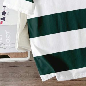 Manfinity Joysei T-shirt décontracté à rayures simple pour hommes, polyvalent pour l'été