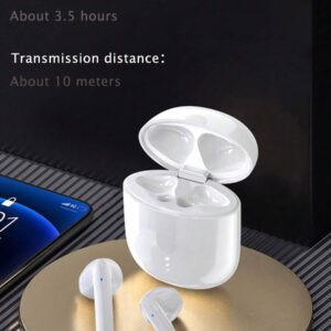 Earbuds Sans Fil Ly02 Avec Réduction De Bruit Enc Pour Appel/contrôle Tactile Avec Port De Charge Usb-c, Écouteurs Pour Les Fêtes, Écouteurs Et Haut-parleur Pour Les Jeux, Microphone - Cadeau De La Saint-valentin