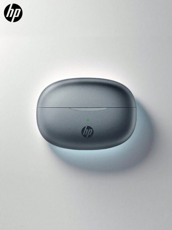HP Casque sans fil HP: 30 heures d'autonomie, adapté à la vie sportive, compatible avec Android et iOS, prise en charge des appels vocaux, convient aux femmes, aux enfants, aux hommes et aux adultes, livré avec un sac de rangement pour casque, cadeau de Noël – Image 2