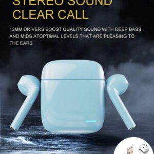 Earbuds Sans Fil Ly02 Avec Réduction De Bruit Enc Pour Appel/contrôle Tactile Avec Port De Charge Usb-c, Écouteurs Pour Les Fêtes, Écouteurs Et Haut-parleur Pour Les Jeux, Microphone - Cadeau De La Saint-valentin