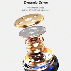 Earbuds Sans Fil Ly02 Avec Réduction De Bruit Enc Pour Appel/contrôle Tactile Avec Port De Charge Usb-c, Écouteurs Pour Les Fêtes, Écouteurs Et Haut-parleur Pour Les Jeux, Microphone - Cadeau De La Saint-valentin