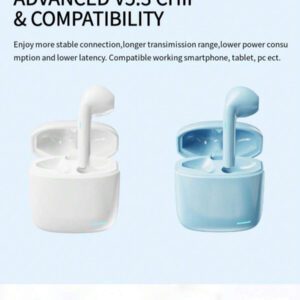 Earbuds Sans Fil Ly02 Avec Réduction De Bruit Enc Pour Appel/contrôle Tactile Avec Port De Charge Usb-c, Écouteurs Pour Les Fêtes, Écouteurs Et Haut-parleur Pour Les Jeux, Microphone - Cadeau De La Saint-valentin
