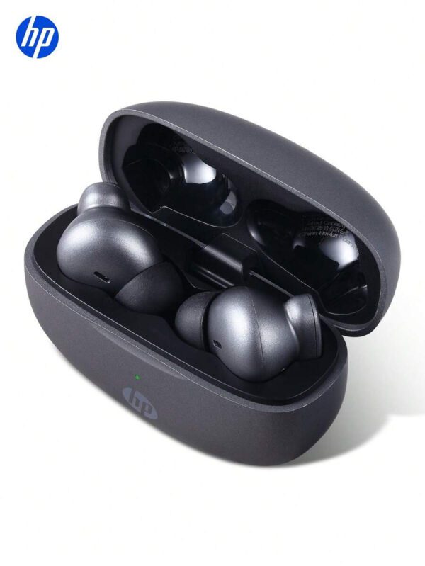 HP Casque sans fil HP: 30 heures d'autonomie, adapté à la vie sportive, compatible avec Android et iOS, prise en charge des appels vocaux, convient aux femmes, aux enfants, aux hommes et aux adultes, livré avec un sac de rangement pour casque, cadeau de Noël – Image 20