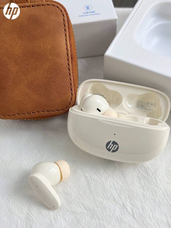 HP Casque sans fil HP: 30 heures d'autonomie, adapté à la vie sportive, compatible avec Android et iOS, prise en charge des appels vocaux, convient aux femmes, aux enfants, aux hommes et aux adultes, livré avec un sac de rangement pour casque, cadeau de Noël – Image 21