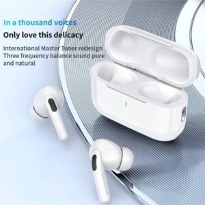 1 pièce Écouteurs Bluetooth sans fil, stéréo intra-auriculaires haute qualité haute fidélité avec microphone, contrôle tactile, compatible avec /// smartphones